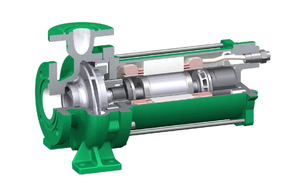 Hermetic Industrial Refrigeration Pump